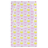 Cupcake Baking Birthday Kleine Geschenktüte (Rückseite)