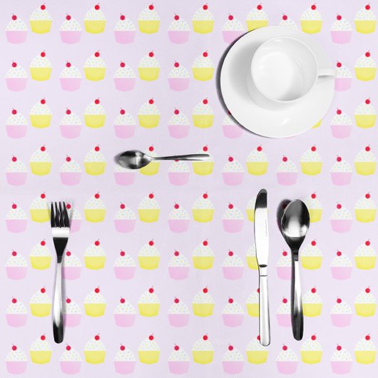 Cupcake Baking Birthday Tischdecke