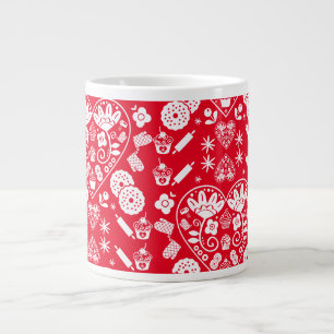 Cupcake Baking Folk Jumbo-Tasse