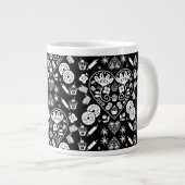 Cupcake Baking Folk Jumbo-Tasse (Vorderseite Rechts)