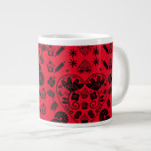 Cupcake Baking Folk Jumbo-Tasse (Vorderseite Rechts)