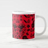 Cupcake Baking Folk Jumbo-Tasse (Rechts)