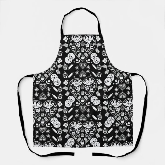 Cupcake Baking Folk Schürze (Vorderseite)