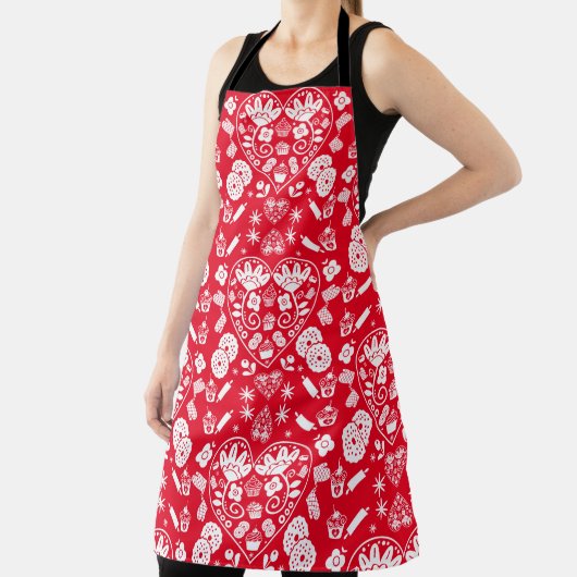 Cupcake Baking Folk Schürze (InSitu)