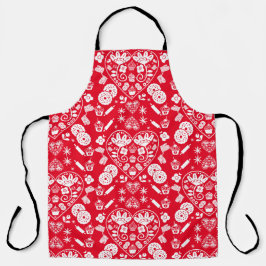 Cupcake Baking Folk Schürze