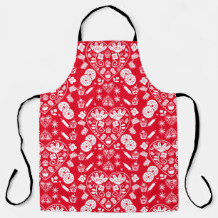 Cupcake Baking Folk Schürze