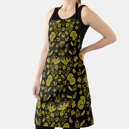 Cupcake Baking Folk Schürze (InSitu)