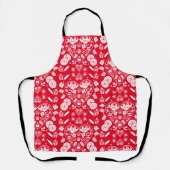 Cupcake Baking Folk Schürze (Vorderseite)