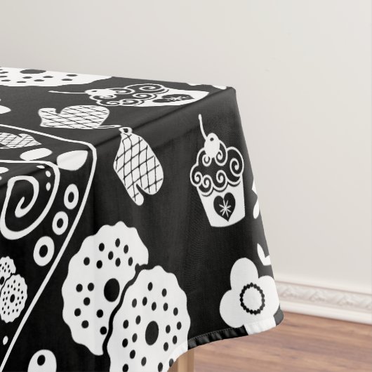 Cupcake Baking Folk Tischdecke (Beispiel)