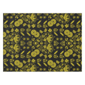 Cupcake Baking Folk Tischdecke (Vorderseite (Horizontal))