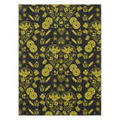 Cupcake Baking Folk Tischdecke (Vorderseite)