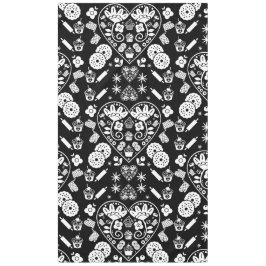 Cupcake Baking Folk Tischdecke