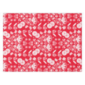 Cupcake Baking Folk Tischdecke (Vorderseite (Horizontal))