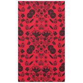 Cupcake Baking Folk Tischdecke (Vorderseite)