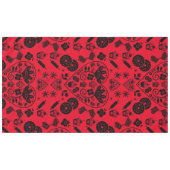 Cupcake Baking Folk Tischdecke (Vorderseite (Horizontal))