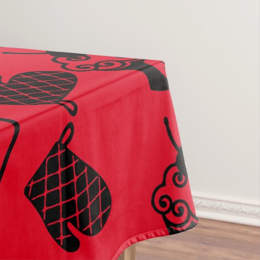 Cupcake Baking Folk Tischdecke (Beispiel)