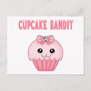 Cupcake Bandit Postkarte