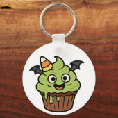Cupcake Bat & Mummy Heart Keychain Schlüsselanhänger (Vorderseite)