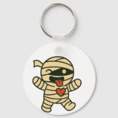 Cupcake Bat & Mummy Heart Keychain Schlüsselanhänger (Rückseite)