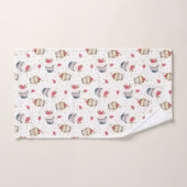 Cupcake Bath Handtuch Set - Pink Polka Dot Dessert (Handtuch)