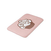 Cupcake Bath Mat Rug Badematte (Schrägansicht)