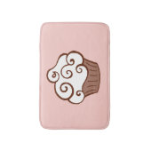 Cupcake Bath Mat Rug Badematte (Vorderseite Vertikal)