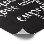 Cupcake bevorzugt 8x10 Tafel Hochzeitszeichen Poster (Ecke)