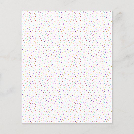 Cupcake Birthday Party Haushalt (Rückseite)