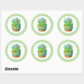 Cupcake Birthday Stickers (Blatt)