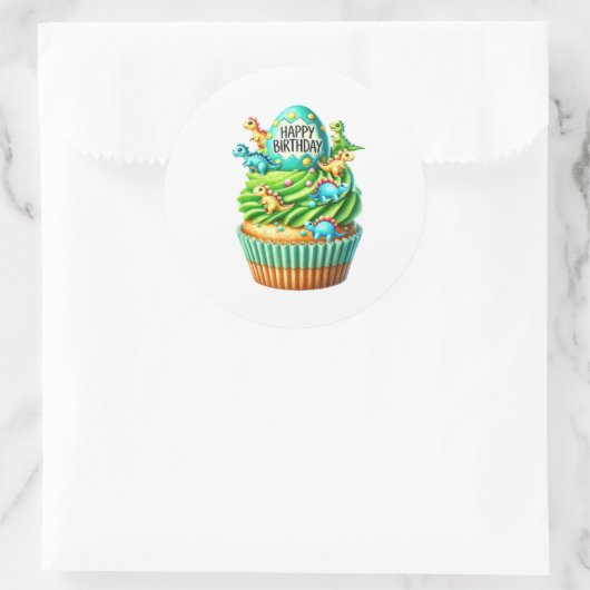 Cupcake Birthday Stickers (Tasche)