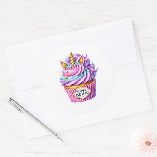 Cupcake Birthday Stickers (Umschlag)