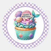 Cupcake Birthday Stickers (Vorderseite)