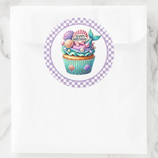 Cupcake Birthday Stickers (Tasche)