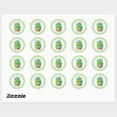 Cupcake Birthday Stickers (Blatt)