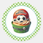 Cupcake Birthday Stickers (Vorderseite)