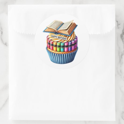 Cupcake Birthday Stickers (Tasche)