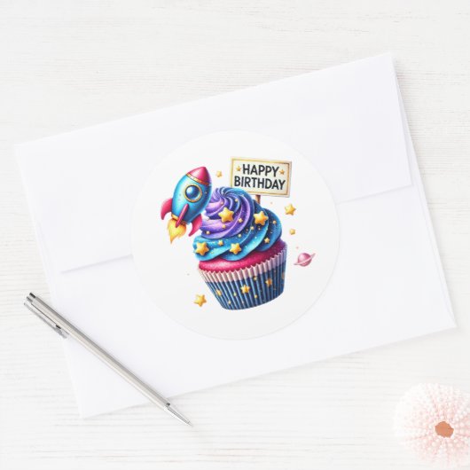 Cupcake Birthday Stickers (Umschlag)