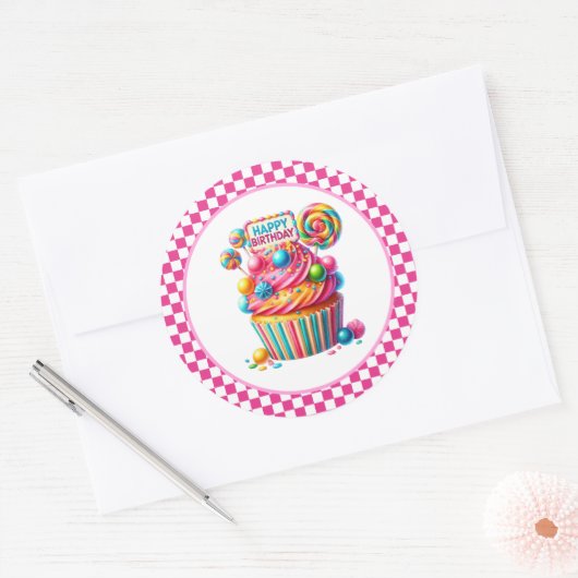 Cupcake Birthday Stickers (Umschlag)