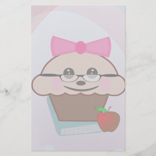 Cupcake Briefpapier (Vorderseite)