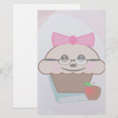 Cupcake Briefpapier (Vorne/Hinten)
