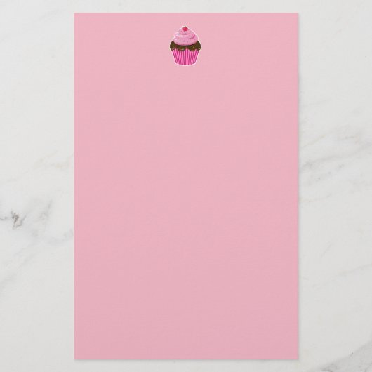Cupcake Briefpapier (Vorderseite)