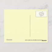 Cupcake Bunny Postcard Postkarte (Rückseite)