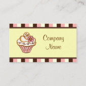 Cupcake Business Card Visitenkarte (Vorderseite)