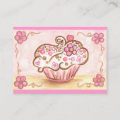 Cupcake Business Card Visitenkarte (Vorderseite)