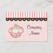 Cupcake Business Card Visitenkarte (Vorderseite)