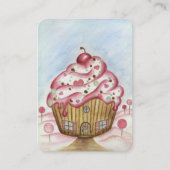 Cupcake Business Card Visitenkarte (Vorderseite)