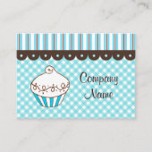 Cupcake Business Card Visitenkarte (Vorderseite)