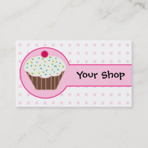 Cupcake Business Cards Visitenkarte