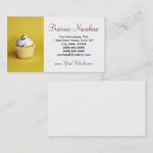 Cupcake Business Cards Visitenkarte (Vorne/Hinten)