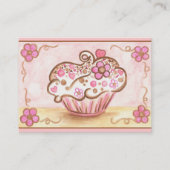 Cupcake Business Cards Visitenkarte (Vorderseite)